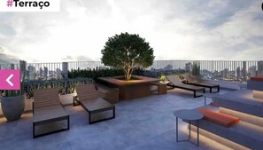 Terrace/patio - Nik Alves Guimares 105 (Pinheiros São Paulo)