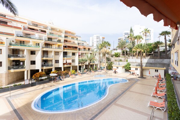 Pool - Los Cristianos. Lovely sea view apt (Los Cristianos)