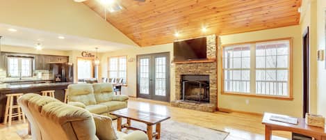 Façade de l’hébergement