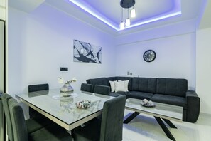 Living area - Jensila Suite (Zakynthos)