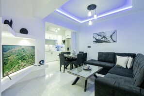 Living area - Jensila Suite (Zakynthos)
