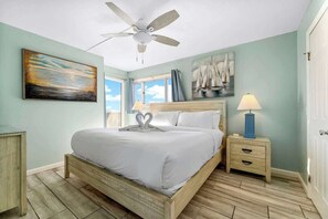 2 slaapkamers, een strijkplank/strijkijzer, wifi, beddengoed