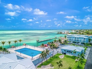 Pool - Salty Air Retreat 1bed/2bath brand new condo in Ocean Isle Fishing village with shared pool (Marathon)
