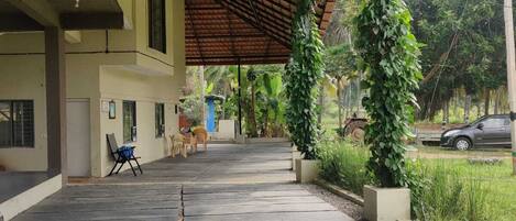 Enceinte de l’hébergement