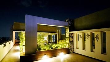 Terrasse sur le toit