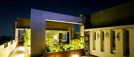 Terrasse sur le toit