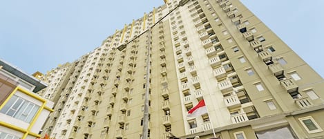 Fassade der Unterkunft