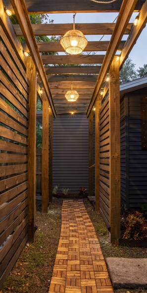 Overnattingsstedets uteområder