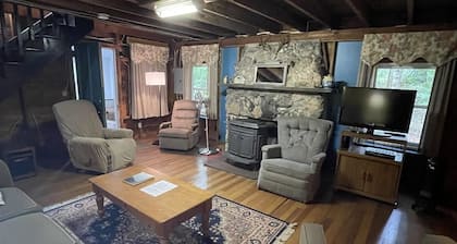 Cozy rustic cottage with country charm