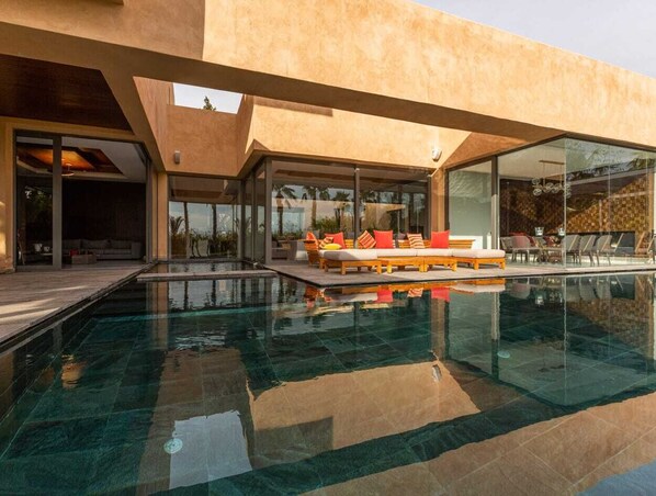 Pool - Peaceful Luxurious Villa --10 min from the Downtown Gueliz Marrakech (Marrakesh)