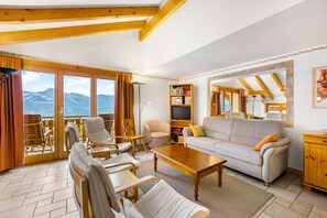 TV - Grand-Panorama A18 - 8 pers - très belle vue (Haute-Nendaz)