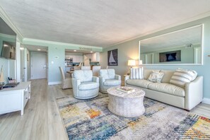 TV - C603 | Beachfront with Beach Service, Pool, & WiFi (Miramar Beach)