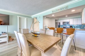 Dining - C603 | Beachfront with Beach Service, Pool, & WiFi (Miramar Beach)