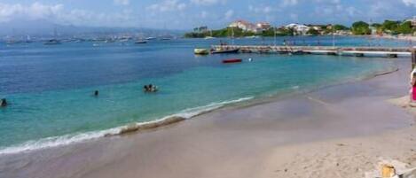 Beach nearby, beach towels