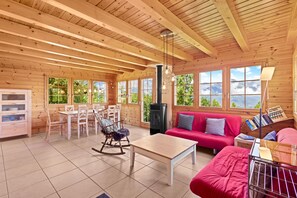 TV, fireplace - Felicitas - 7 pers - près du centre (Haute-Nendaz)