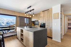 Fridge, microwave, oven, dishwasher - Olympic HG5 - 8 pers - au pied des pistes (Haute-Nendaz)