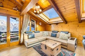 Fernseher, Kamin