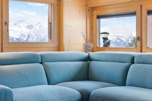 TV, fireplace - Les Morilles - 5 pers - sur les pistes (Haute-Nendaz)
