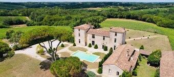 Château Haute-sage : Demeure Familiale D'exception Avec Piscine