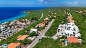 Aerial view - Coral Dreams & Ocean Whispers at Villa Solaris (Curacao)