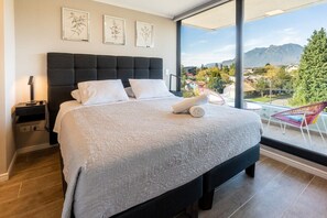 2 bedrooms, iron/ironing board, WiFi, bed sheets - Vista Pucón 2D2B con vista al Volcán (Pucón)