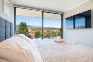 2 bedrooms, iron/ironing board, WiFi, bed sheets - Vista Pucón 2D2B con vista al Volcán (Pucón)