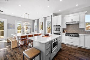 Fridge, microwave, oven, stovetop - Dune Allen! Gulf Views! Private Pool and Low-Speed Vehicle! (Santa Rosa Beach)