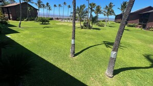Property grounds - Beachfront condo, completely remodeled in a serene setting with views of Lanai! (Kaunakakai)