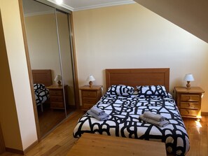 3 camere, ferro/asse da stiro, lenzuola