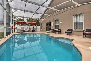 Pool - Orlando Area House near Disney w/ Pool Deck!
 (Davenport)