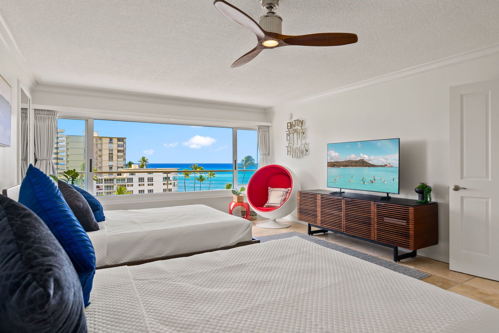 2 bedrooms, internet