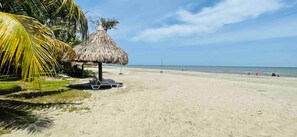 Camastros y toallas de playa 