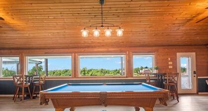 Waterfront Home with Boat Launch and Dock, Pool & basketball/pickleball court mini golf, playground