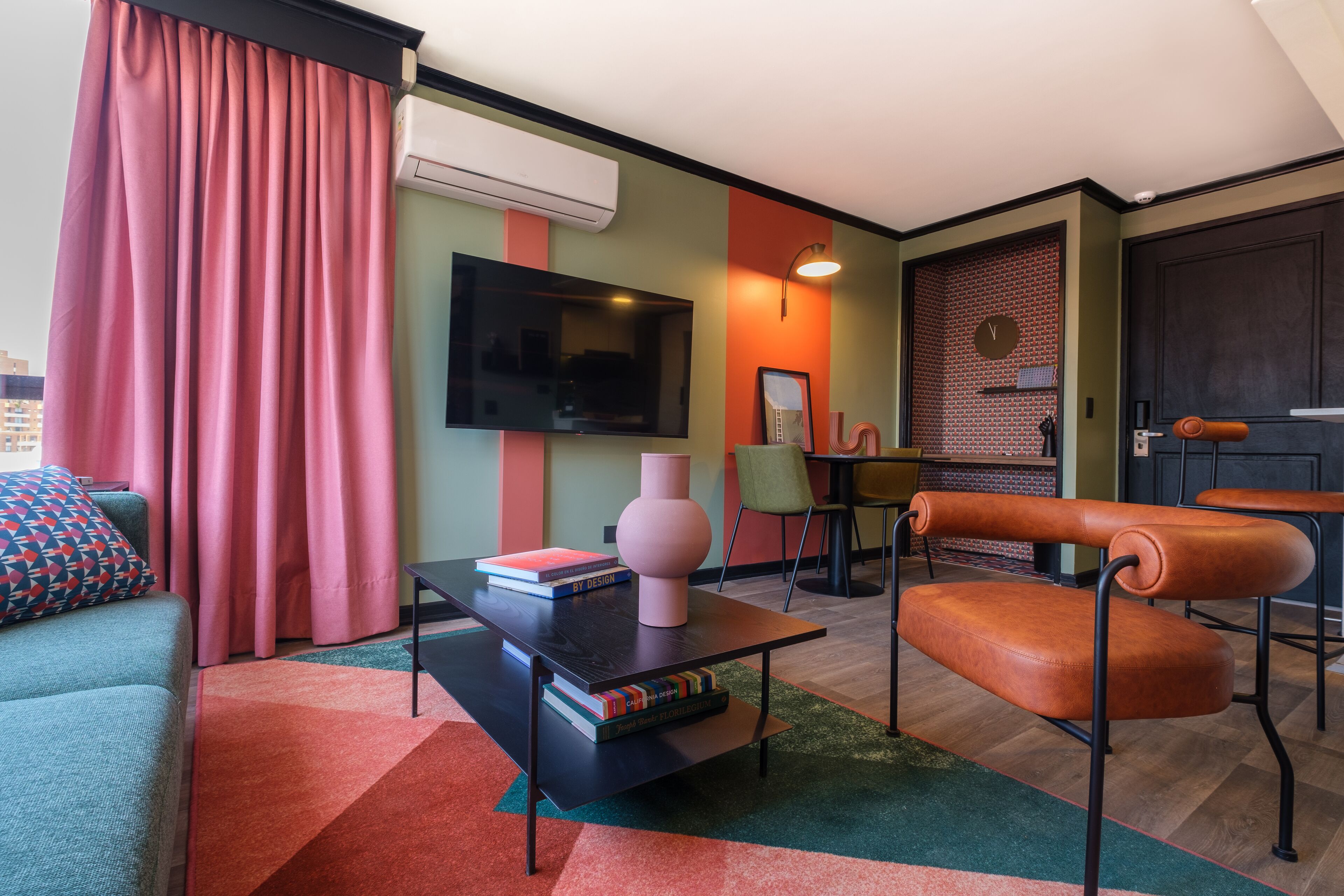 55-inch Smart TV with cable channels