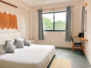 Egyptian cotton sheets, premium bedding, down comforters - Casa Leah Puerto Escondido (Puerto Escondido)