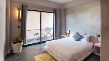 1 camera, biancheria in cotone egiziano