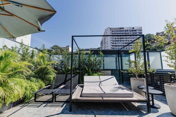 Terrace/patio - OBO Casa • Modern Lux Design Loft • Ipanema Beach (Rio de Janeiro)