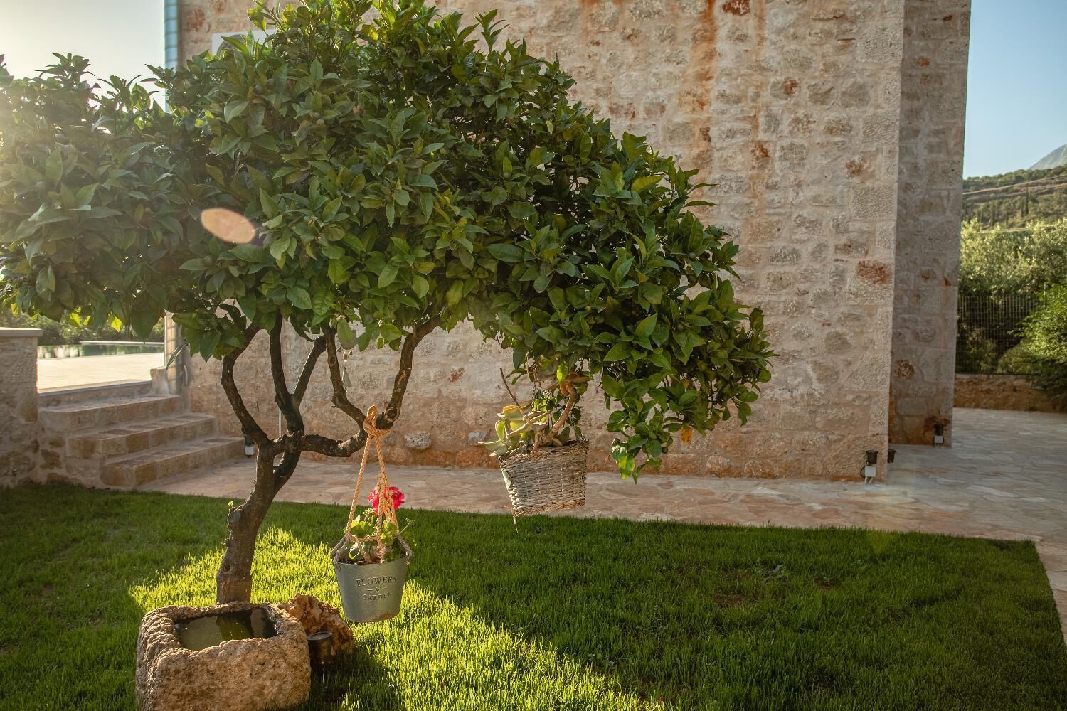 Enceinte de l’hébergement