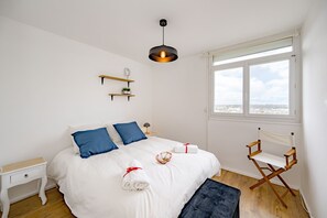 2 soverom, strykejern/-brett, wi-fi (inkludert) og sengetøy