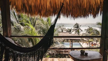 Habitación romántica | Vista a la playa o el mar