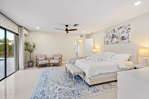 4 bedrooms, iron/ironing board, free WiFi, bed sheets