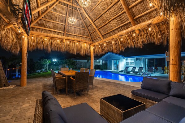 Außenpool, beheizter Pool