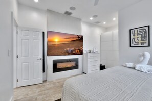 Familievilla | 3 soveværelser, egyptiske bomuldslagner, premium-sengetøj, skrivebord