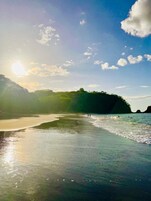 Beach nearby, beach bar