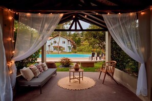 Terrace/patio - Apartamento campestre frente piscina y jacuzzi

 (Guarne)