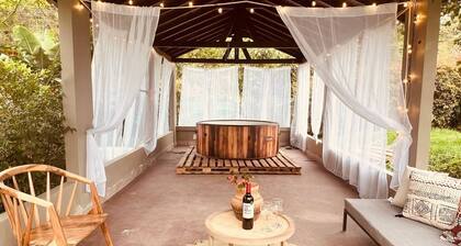 Villa campestre con piscina y jacuzzi