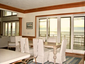 Dining - Plantation at St George Island Fl.. Beautiful beach view from all bedrooms . (Saint George Island)