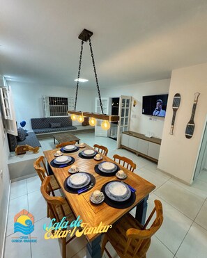 Dining - Casa Coroa Grande! A Sua Casa de Praia em São José (São José da Coroa Grande)