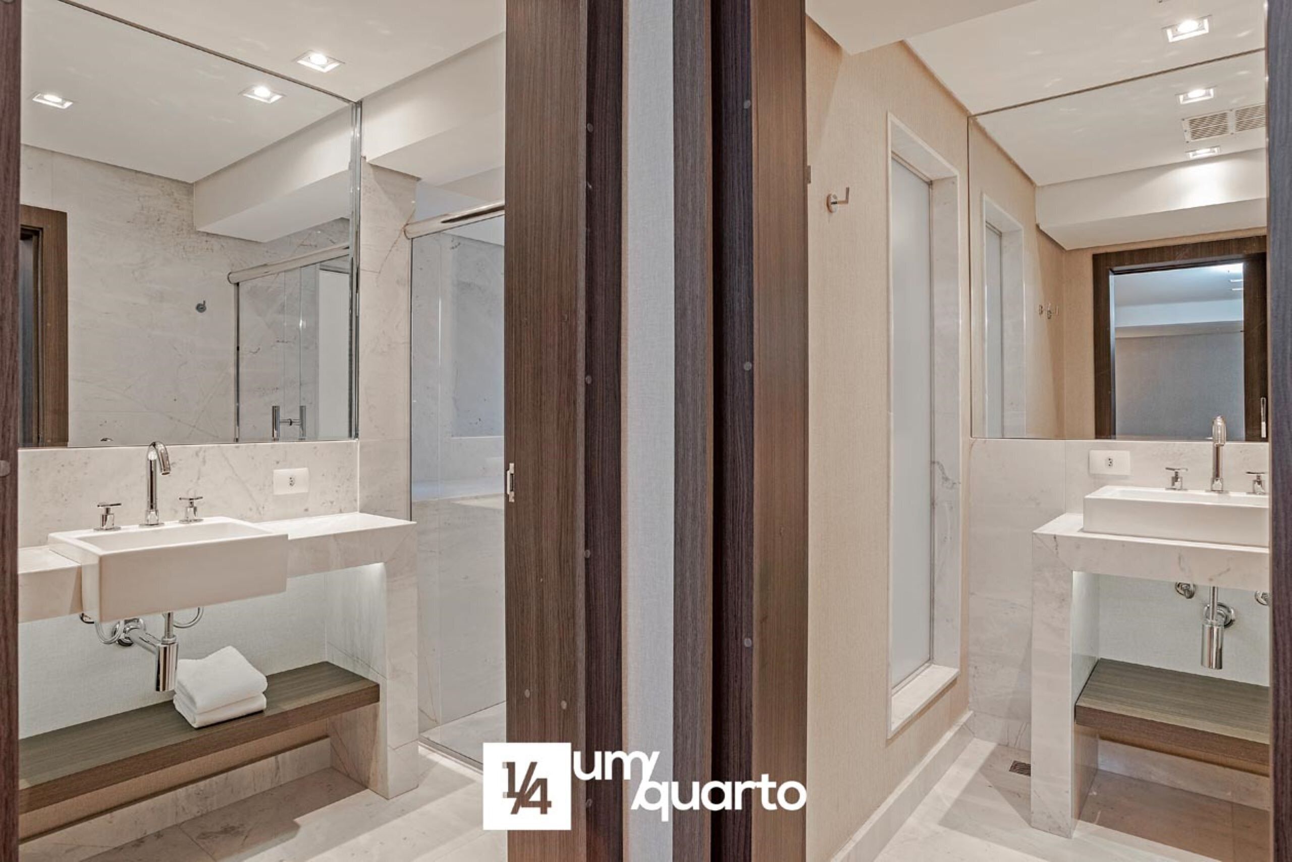 Basic-Apartment | Badezimmer | Dusche, Haartrockner, Handtücher, Seife