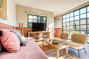 Living area - Casa Oliva (Mexico City)